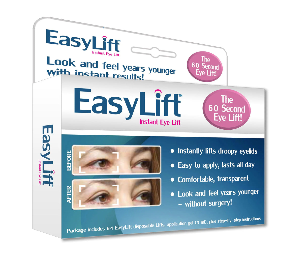EasyLift The Original 60 Second Eye Lift | As Seen On TV | Lab Tested For Save Everyday Use | Made In America