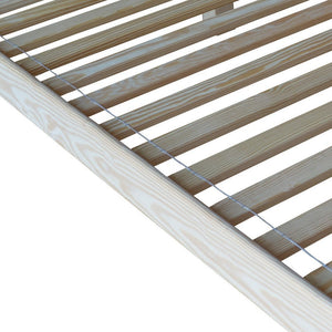 Natural Solid Wood Twin Bed Frame