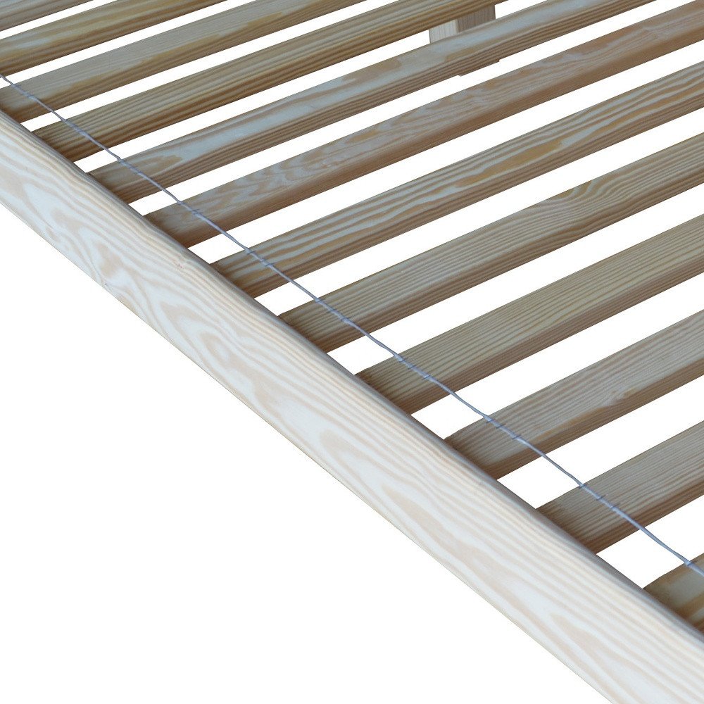 Natural Solid Wood Twin Bed Frame