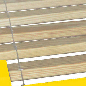 Canary Yellow Solid Wood Full Bed Frame