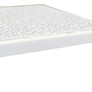White Solid Wood Full Bed Frame