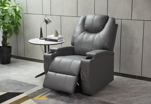 Modern Recliner Chair With Cup Holders, Remote Control by Couch.com