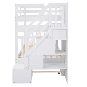 Bunk Bed With Twin Size Trundle by Couch.com