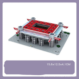 3D Puzzle Football Field Model
