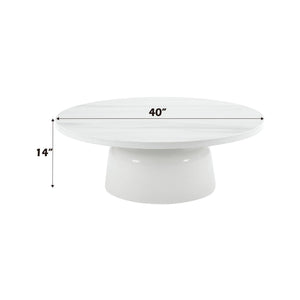 Zaid Engineering Marble High Gloss Table