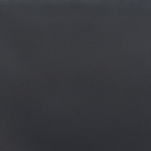 Set of Two 30" Black And Brown Faux Leather And Steel Bar Height Bar Chairs