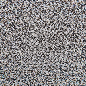 Set of Two 30" Light Gray And Black Shearling And Steel Bar Height Bar Chairs