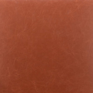 30" Brown And Black Faux Leather And Steel Bar Height Swivel Bar Chair