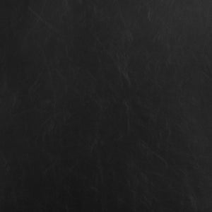 26" Black And Bronze Faux Leather And Steel Counter Height Swivel Bar Chair