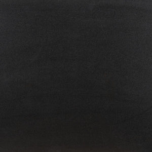 Set of Two 24" Ivory And Black Shearling And Steel Counter Height Bar Chairs