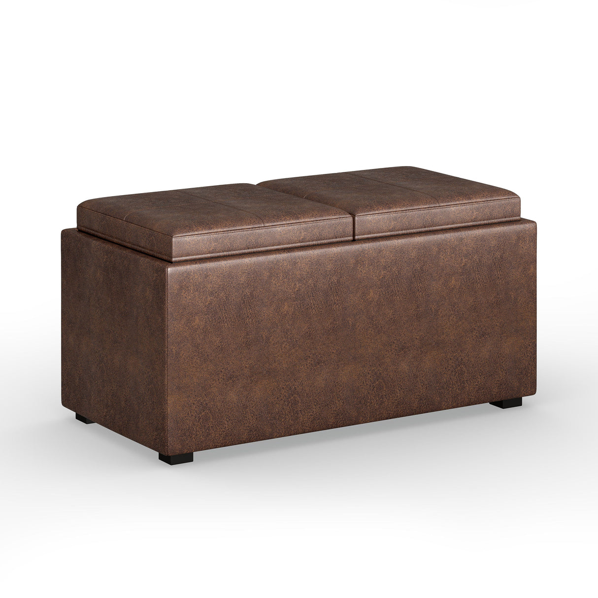 Avalon - 5 Piece Storage Ottoman, Contemporary by Couch.com