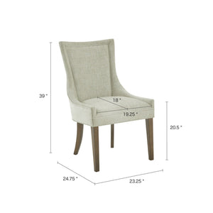Ultra - Dining Side Chair With Chenille Upholstery (Set of 2) by Couch.com