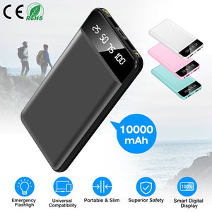 10,000mAh Portable Power Bank by DirectDeals