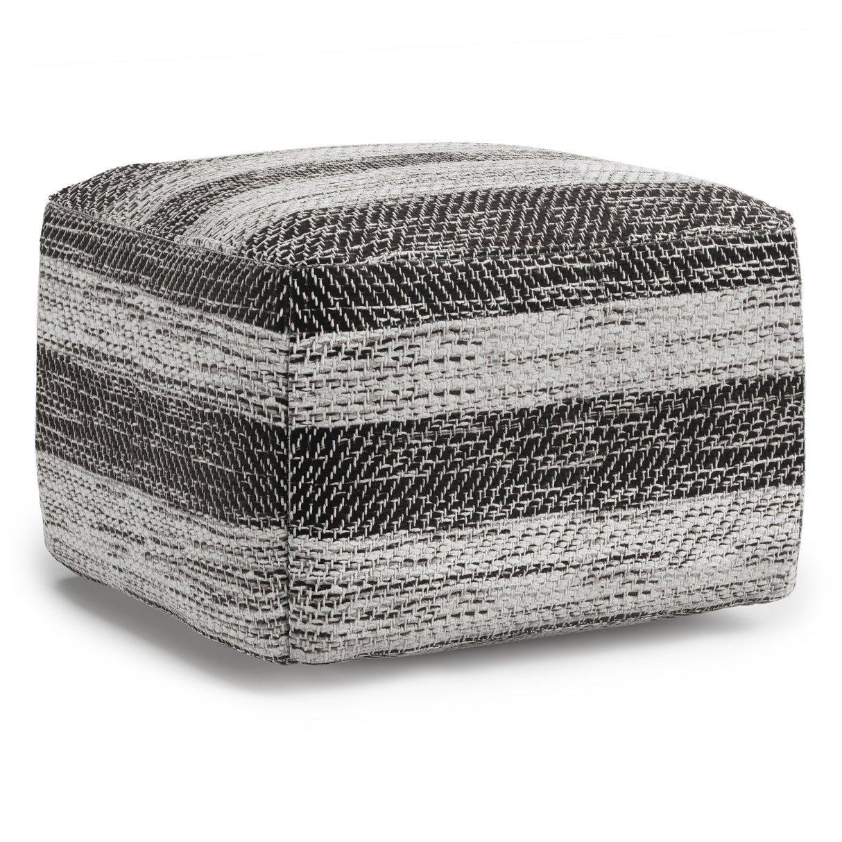 Clay - Square Pouf, Upholstered by Couch.com
