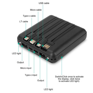 10000mAh Portable Charger Power Bank by DirectDeals