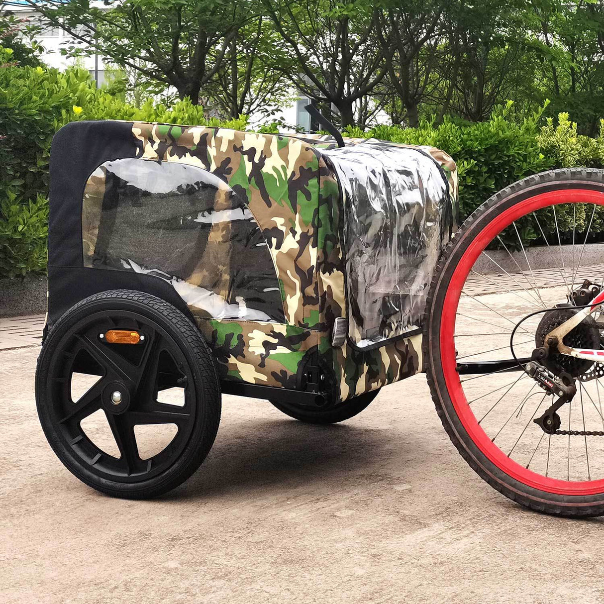 Pet Bike Trailer Dog Cart for Bicycle Suitable for Small and Medium Pets