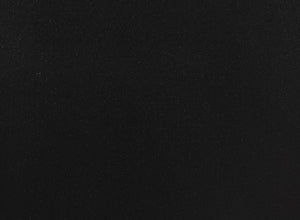 26" Black and Gold Two Drawer Faux Crystal Bling Wood Nightstand