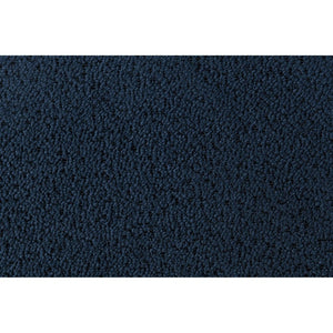 Navy Blue And Upholstered Lighted Queen Bed Frame with USB