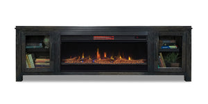 Tybee - Electric Fireplace TV Console For TVs Up To 95" - Clove by Couch.com