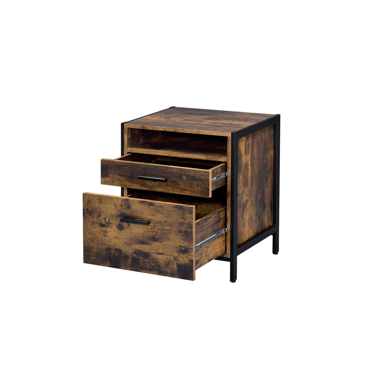 Juvanth - Rustic Nightstand - Oak by Couch.com