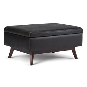 Owen - Upholstered Rectangular Storage Ottoman by Couch.com