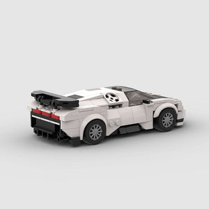 Built-up Block Series 8-grid Racing Model