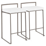 Fuji - Industrial Stackable Counter Stool Elegant Design by Couch.com