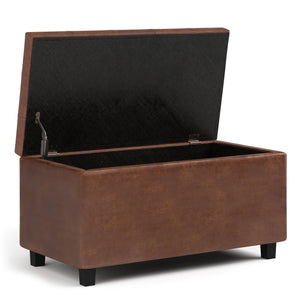 Cosmopolitan - Upholstered Storage Ottoman by Couch.com