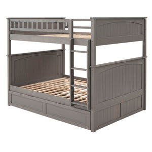 Bunk Bed With Twin Size Trundle, Guardrails by Couch.com