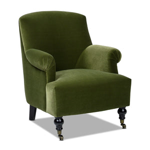 Eloise - Design Pleated Sock Arm Accent Armchair by Couch.com