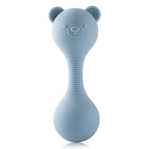 Silicone Sand Hammer Baby Grasping Nibbling Toy Enlightenment Music Sand Hammer Toy