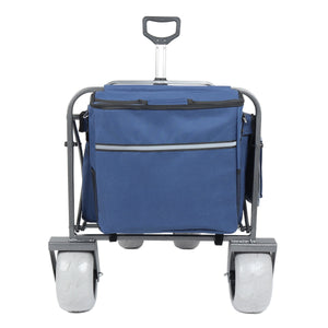 Beach Wagon with Big Wheels for Sand 500lbs Capacity