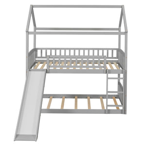 Bunk Bed With Slide, House Bed With Slide by Couch.com
