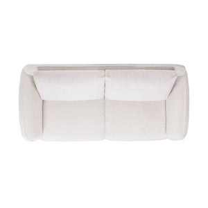 Sharon - Puffy Arm Sofa - Alpaca Off-White by Couch.com