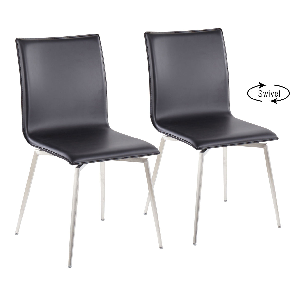 Mason - Contemporary Upholste Chair (Set of 2) by Couch.com