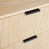 Mid-Century 3 Drawer Chest With Reeded Drawer Fronts by Couch.com
