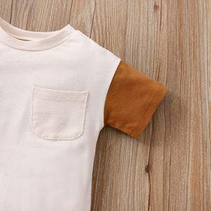 Newborn Solid Color Fashion One-piece Toddler Jumpsuit