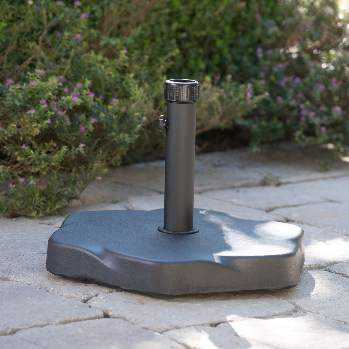 Umbrella Base With Hexagonal Shape - Black by Couch.com