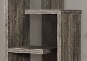 Bookshelf, Bookcase, Etagere, 4 Tier, For Office, Contemporary & Modern - Taupe by Couch.com