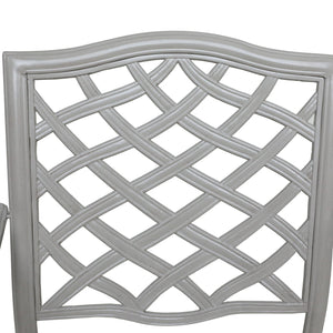 Outdoor Aluminum C Spring Chair (Set of 2) - Basalt by Couch.com