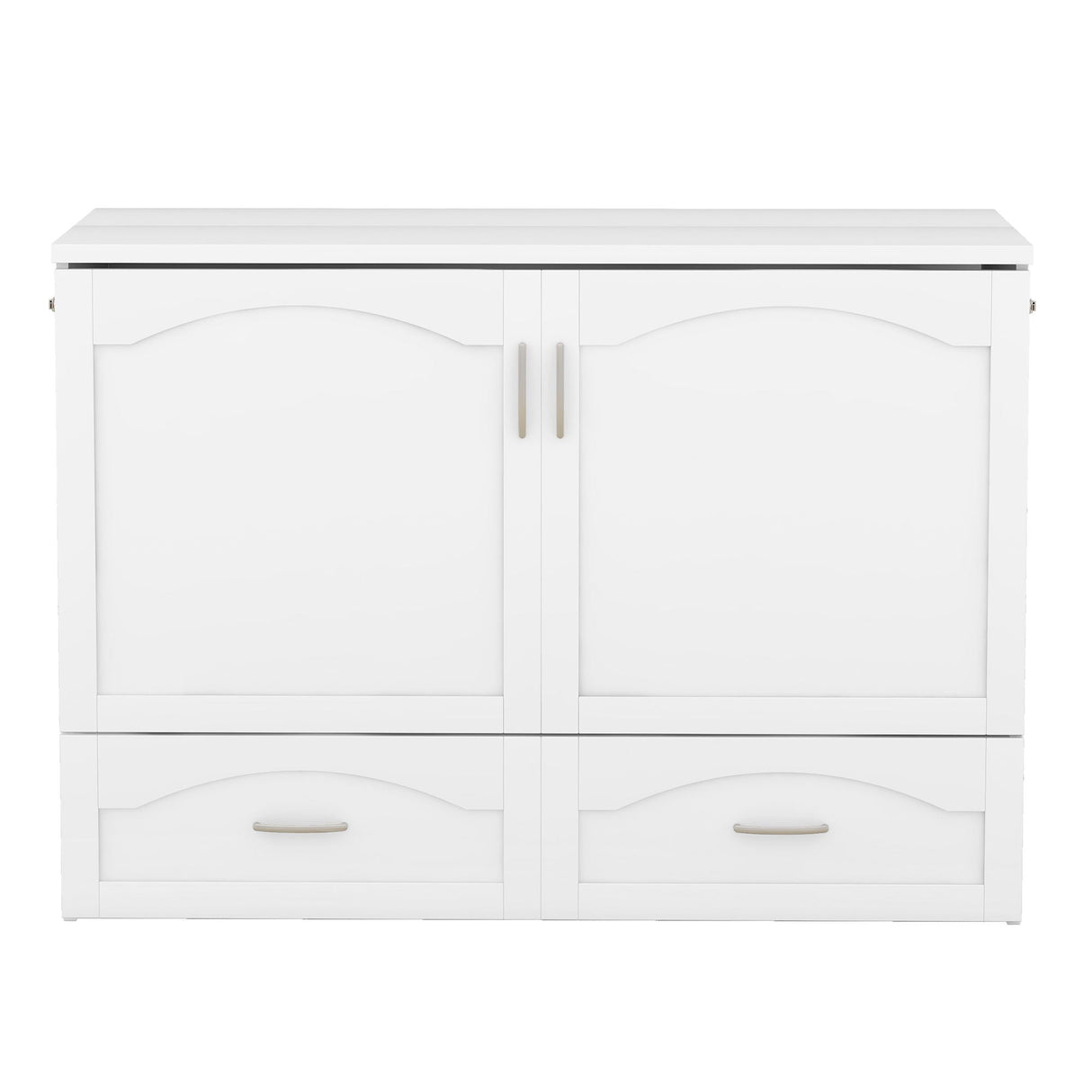 Murphy Wall Bed With Drawer And A Set Of Sockets & USB Ports, Pulley Structure Design by Couch.com