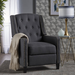 Classic Fabric Push Back Chair