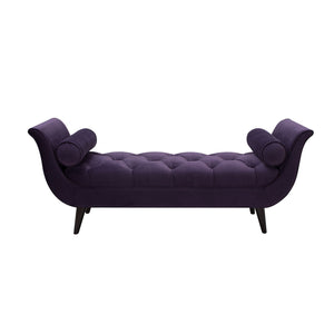 Alma - Tufted Flared Arm Entryway Bench by Couch.com