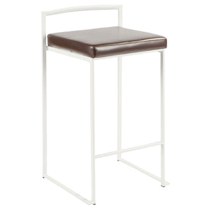 Fuji - Simple Elegance, Contemporary Stackable Counter Stool by Couch.com