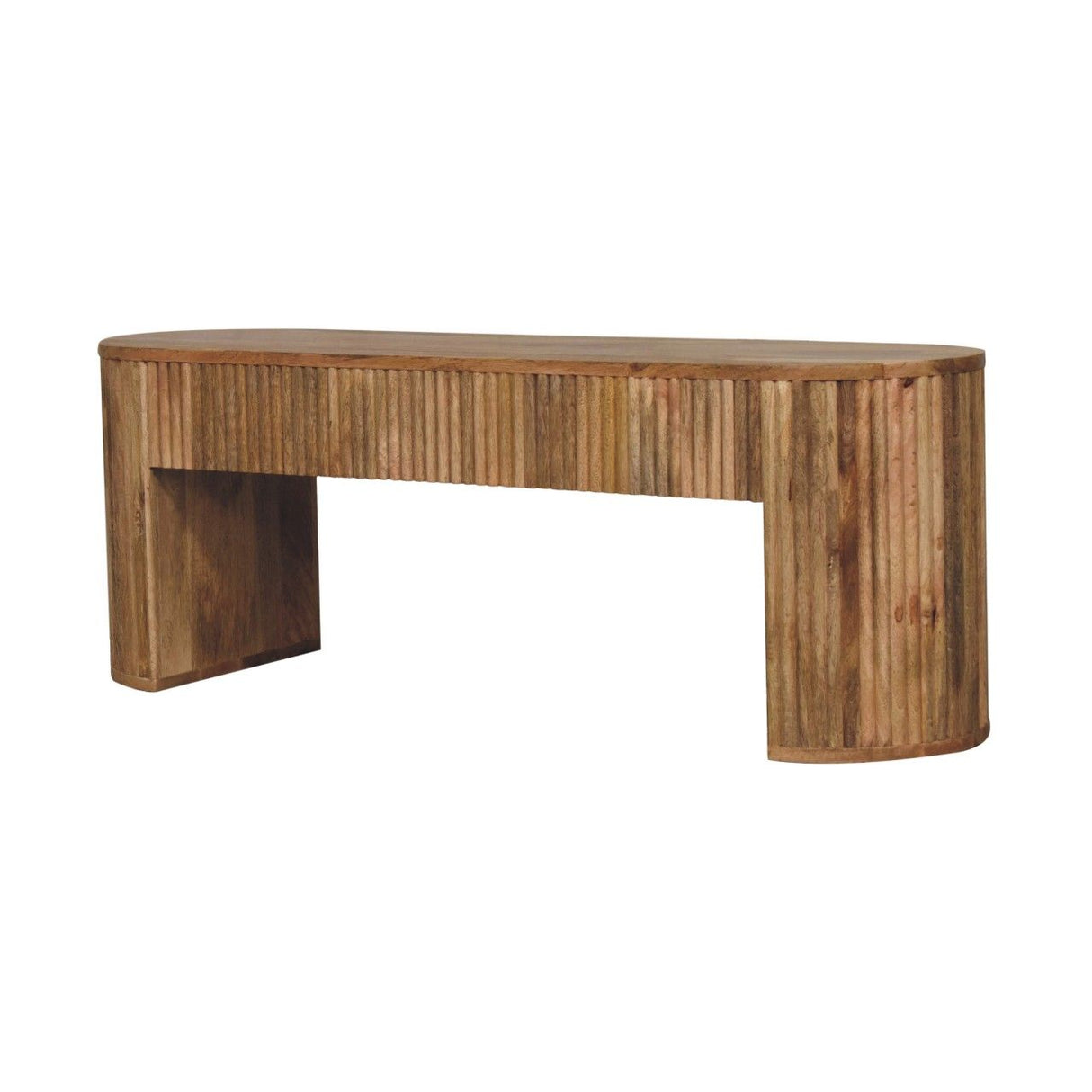 Soba - Straight Media Unit - Oak by Couch.com