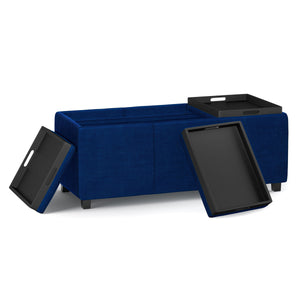 Avalon - Upholstered Storage Ottoman by Couch.com