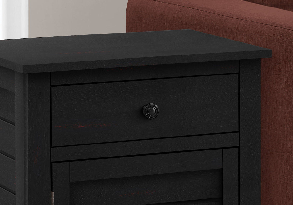 Accent Nightstand, Storage Drawer, Transitional by Couch.com