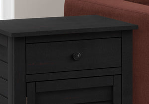 Accent Nightstand, Storage Drawer, Transitional by Couch.com