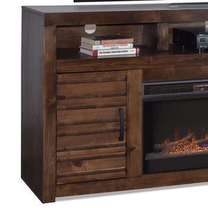 Sausalito - Electric Fireplace TV Stand Console For TVs Up To 95" - Whiskey by Couch.com