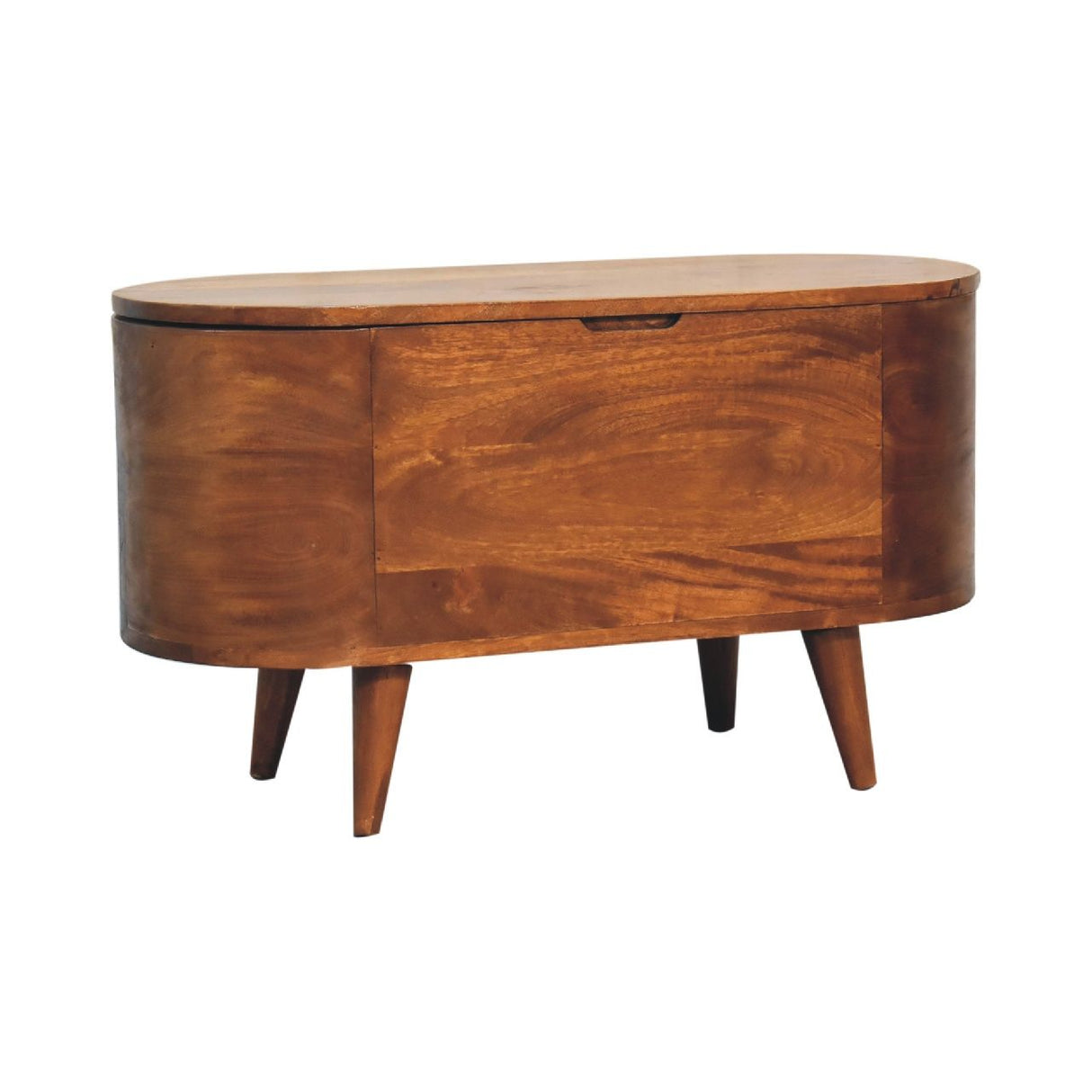 Rounded Lid Up Blanket Box by Couch.com